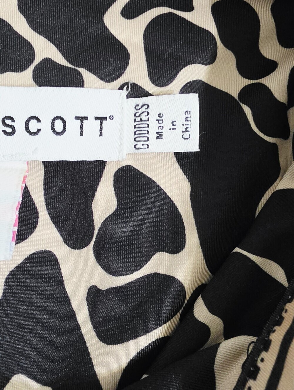 NEW Gretchen Scott Twist & Shout Dress XXL Goddess Zebra Animal Print Plus Size - Picture 15 of 16